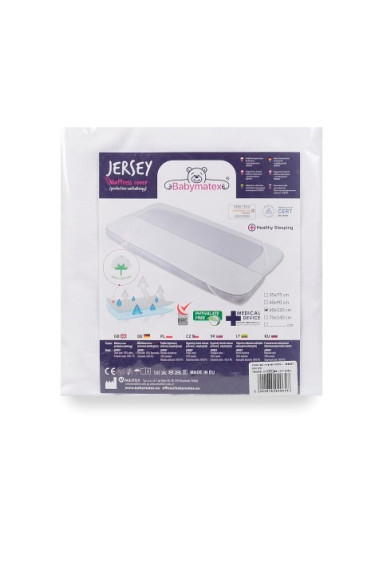 Jersey chránič matrace 80 x 160 cm Babymatex