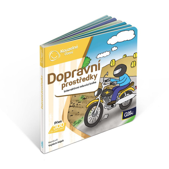 Kouzelné čtení - Minikniha pro nejmenší - Dopravní prostředky