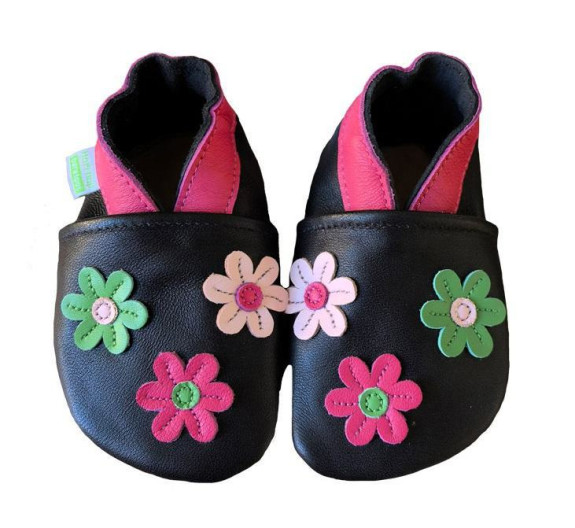 Kožené capáčky Barefoot Vel. XXL (2-3 roky) Hopi Hop
