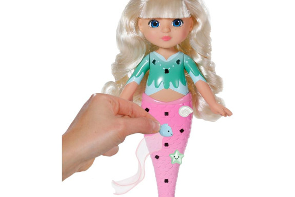 Mořská víla Sparkle Baby born Zapf