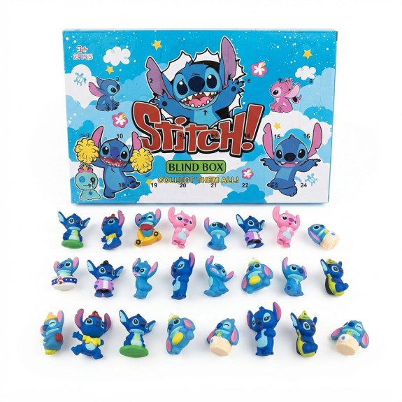 Adventní kalendář Lilo a Stitch Amazing christmas collection