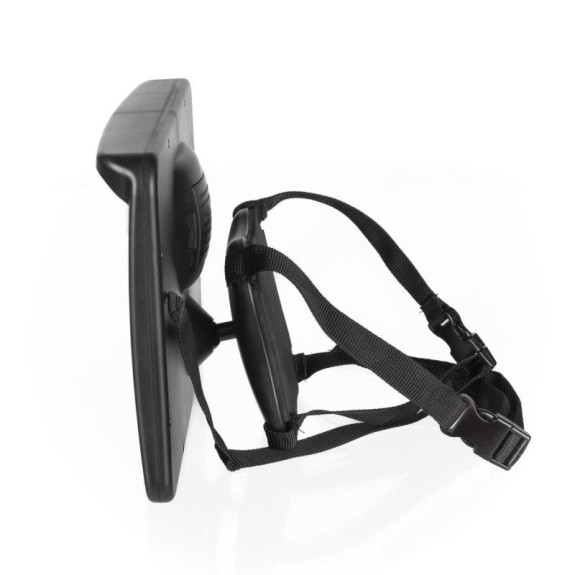 Zrcátko s LED osvětlením Deluxe, Black