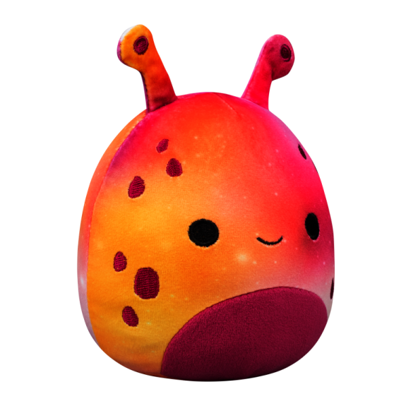 Squishmallows fialovo-oranžový mimozemšťan - Mojave, 13 cm