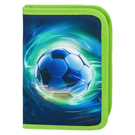 Školní penál jednopatrový Fotbal Míč Baagl