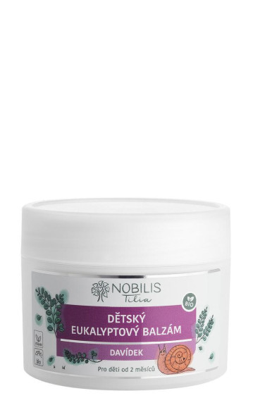Dětský eukalyptový balzám Davídek 50 ml do zimy Nobilis Tilia