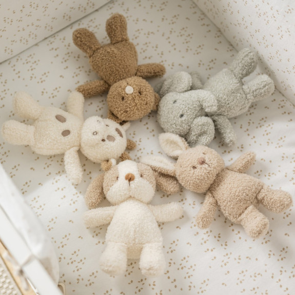 Hračka plyšová Teddy zajíček 24 cm Nattou