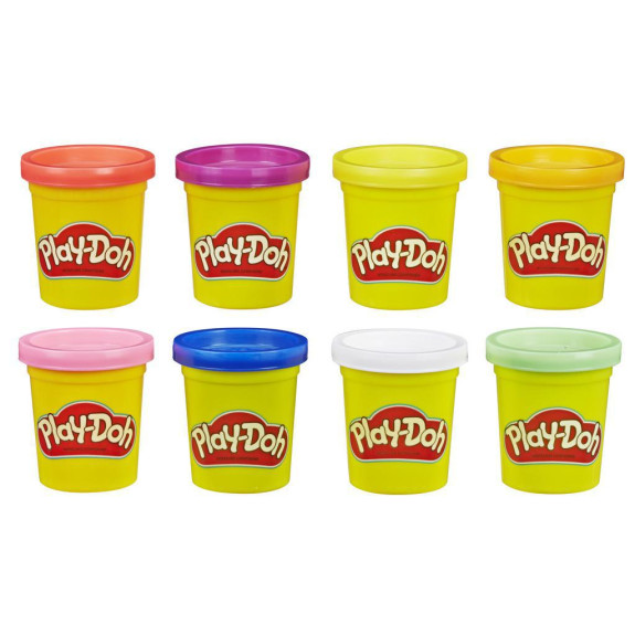 Play Doh Balení 8 ks kelímků - Neonové
