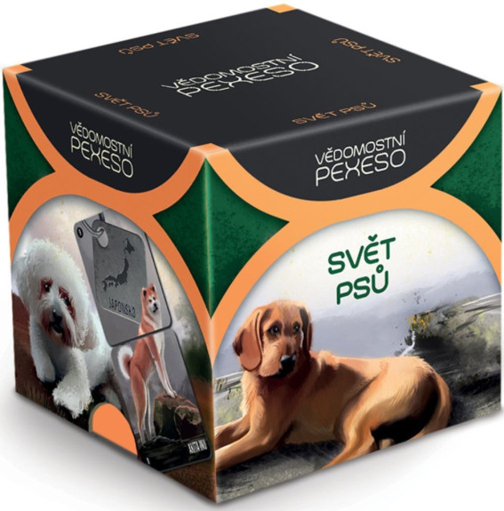 Vědomostní pexeso - Svět psů Albi