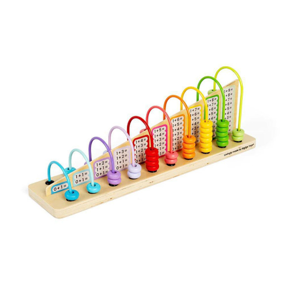 Duhové počítadlo Bigjigs Toys