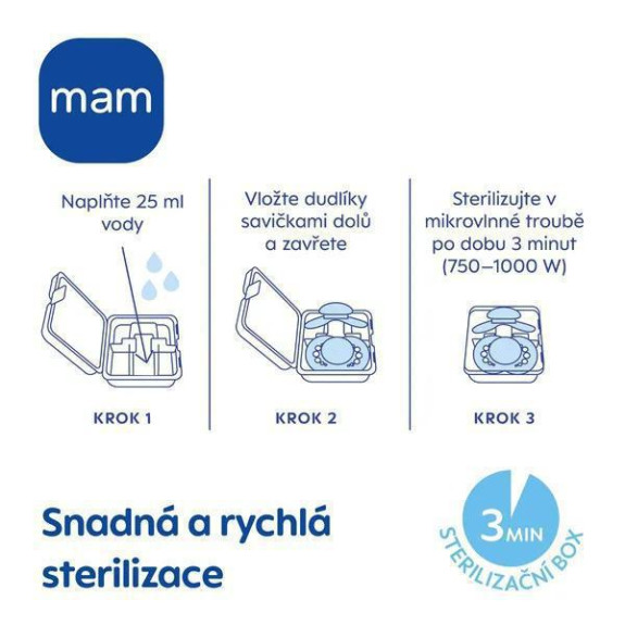 Dudlík Supreme silikon 0+ Mam