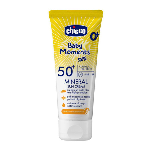 Krém dětský na opalování s minerály SPF 50+ 75 ml 0 m+