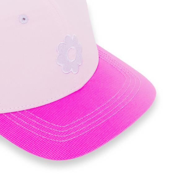Baseball kšiltovka s UV ochranou KiETLA ICONIK Pink Flower