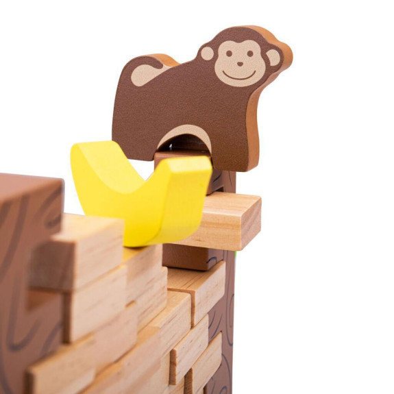 Dřevěná motorická hra Řítící se džungle Bigjigs Toys
