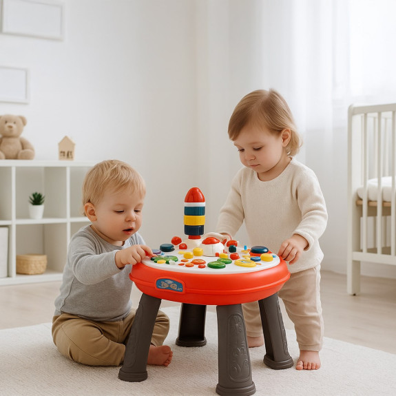 Interaktivní hrající hudební stoleček Baby Mix