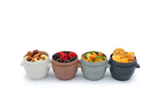 Kelímky na potraviny Snap&Go 118 ml - 4 ks Melii