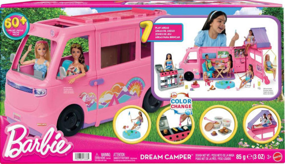 Barbie Karavan snů se stanem