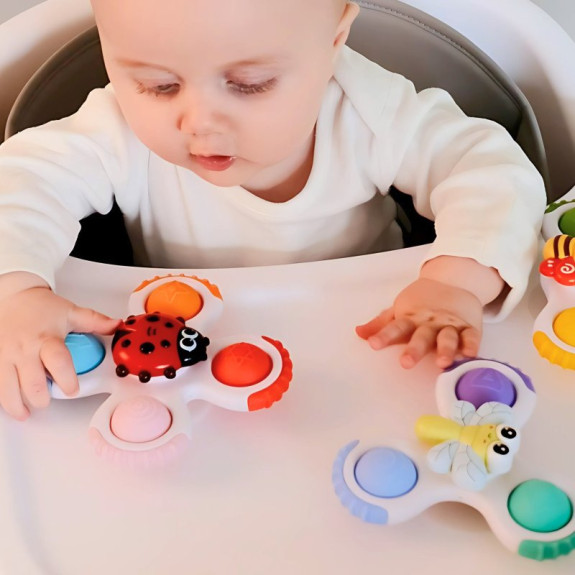 Sticky Spinner Buddies 3 ks