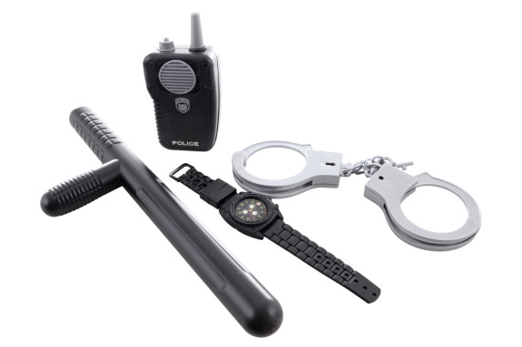 Kostým policie s doplňky