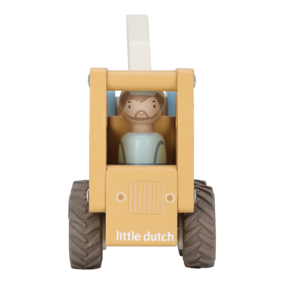 Autojeřáb dřevěný Little Dutch