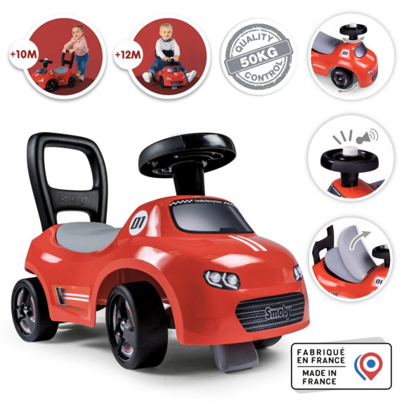 Odrážedlo Auto červené