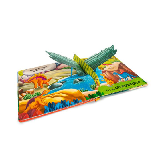 Prostorová 3D kniha - Dinosauři Albi