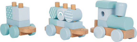Nasazování Dřevěný vláček small foot