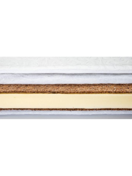 Matrace SENSILLO kokos-molitan-kokos 120x60 cm Classic