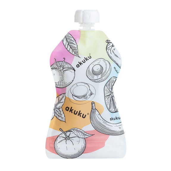 Klasické plnitelné kapsičky, 150 ml - 5 ks Akuku