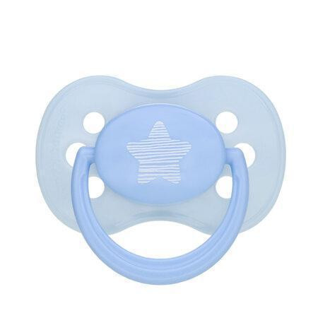 Dudlík silikonový anatomický 6-18m Canpol babies Pastels