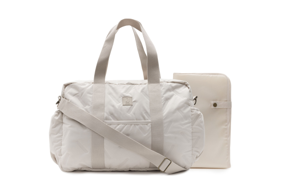 Přebalovací taška Embossed Lily Sand Jollein
