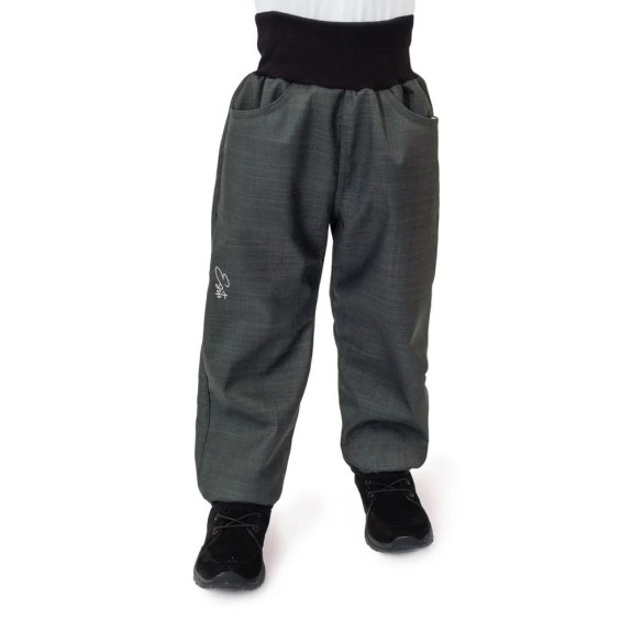 Dětské softshellové kalhoty s beránkem Lamb Grey Esito