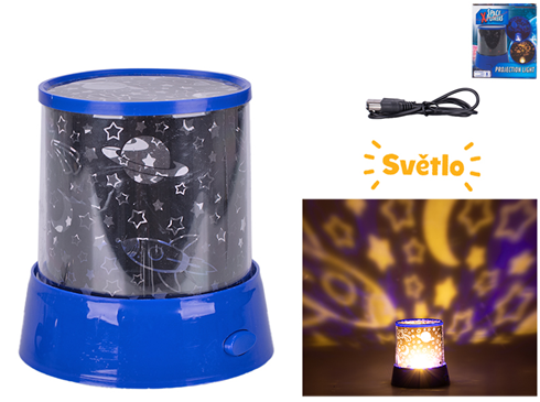 Projekční lampa Vesmír