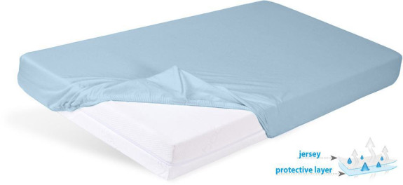 Nepromokavé prostěradlo jersey 60 x 120 cm Babymatex