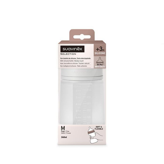 Kojenecká láhev 240 ml M Colour Essence Suavinex