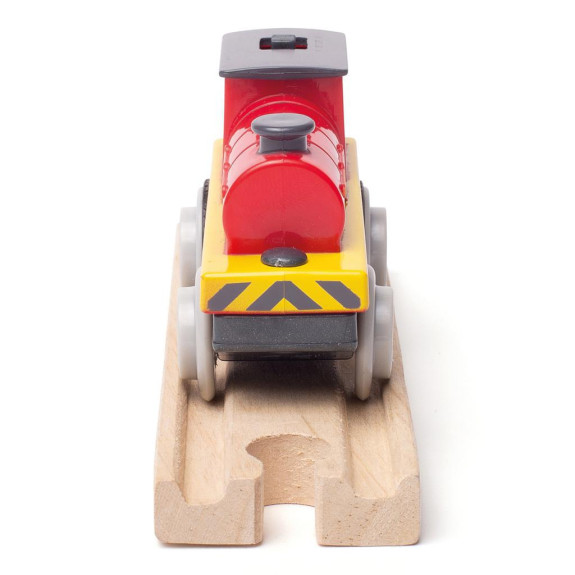 Elektrická lokomotiva Červený silák Bigjigs Rail