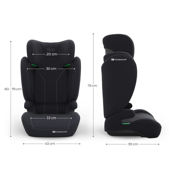 Autosedačka i-Spark 2 Plus i-Size (100-150 cm) Kinderkraft