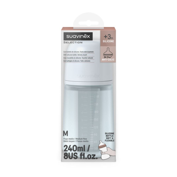 Kojenecká láhev 240 ml M Suavinex
