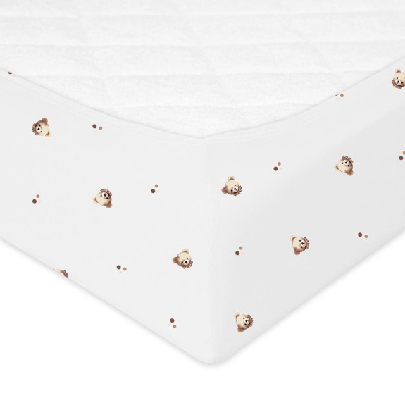 Nepromokavé prostěradlo jersey Print 70 x 140 cm Babymatex