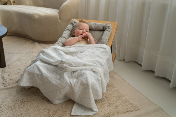 Swaddler Solid Matcha 2balení 110 x 110 cm Lodger
