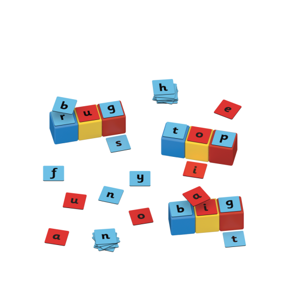 Geomag Magicube Words 55 dílků