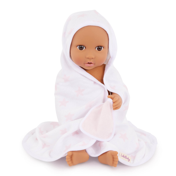 Osuška pro panenku s doplňky LullaBaby