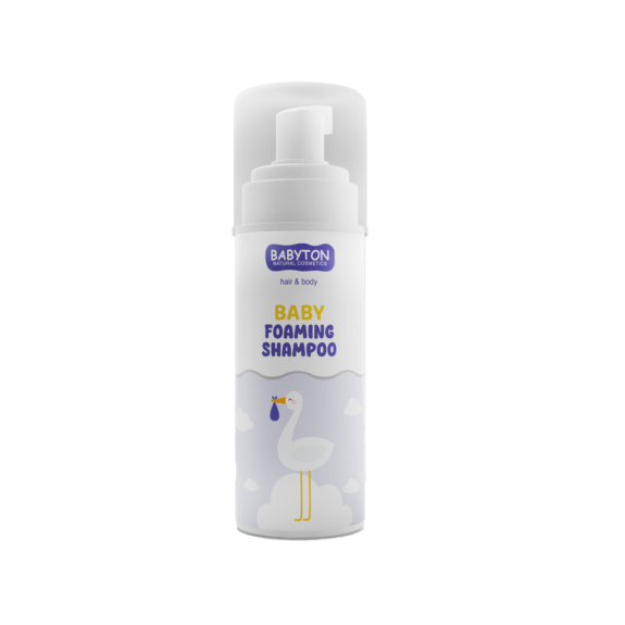 Přírodní pěnový šampon Baby 150 ml Babyton