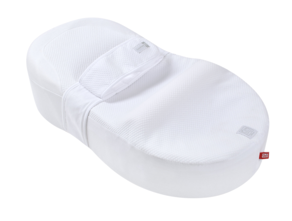 CocoonaBaby podložka + povlak White Red Castleb