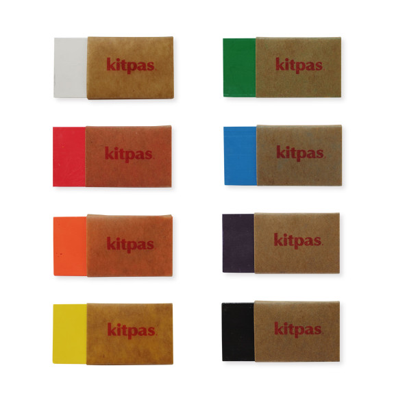 Block voskové pastelky na sklo a papír 8 ks Kitpas