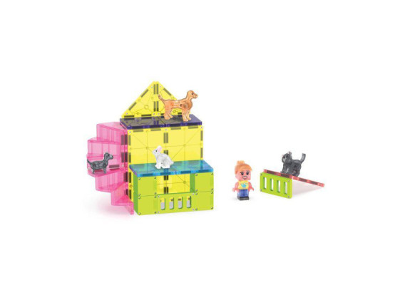 Magnetická stavebnice Pet Playhouse 50 dílů