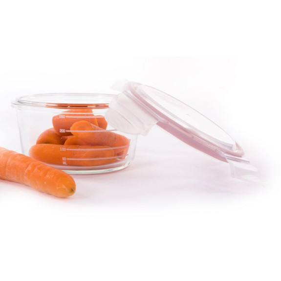 Skleněné misky s víčky B-Glass Bowls 280 ml Bo Jungle