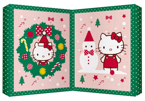Adventní dětský kosmetický kalendář Hello Kitty