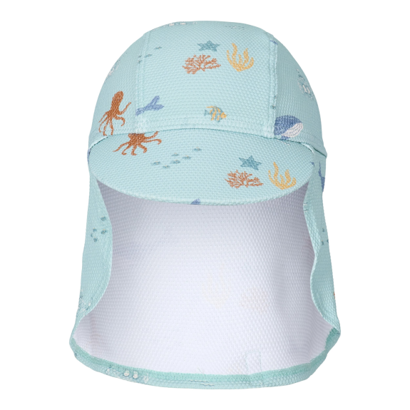 Plážová kšiltovka s ochranou krku Ocean Friends Little Dutch