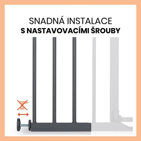 Zábrana Open N Stop 2 rozšíření o 21 cm Hauck