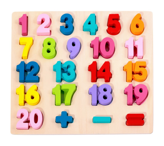 Vkládací puzzle Matematika Velké počítání 2Kids Toys 
